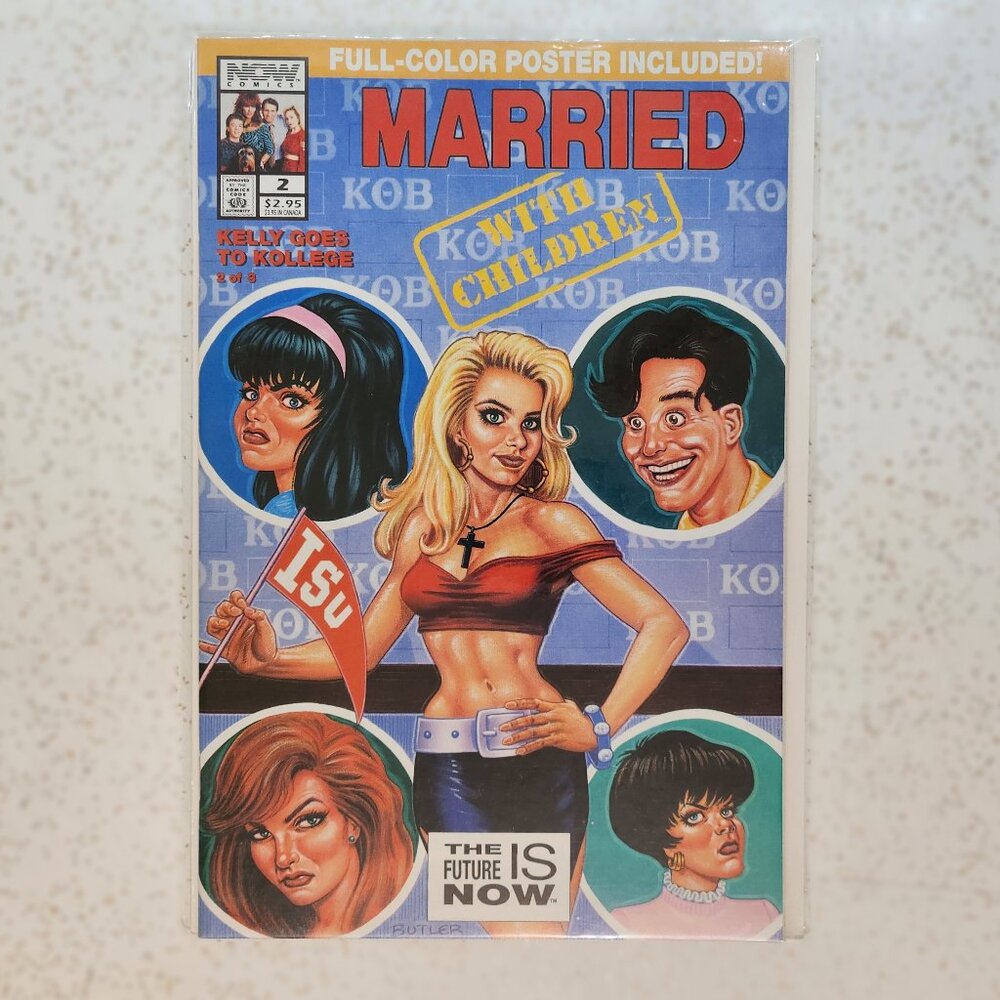 Married With Children Kelly Goes to Kollege Comic 2 of 3